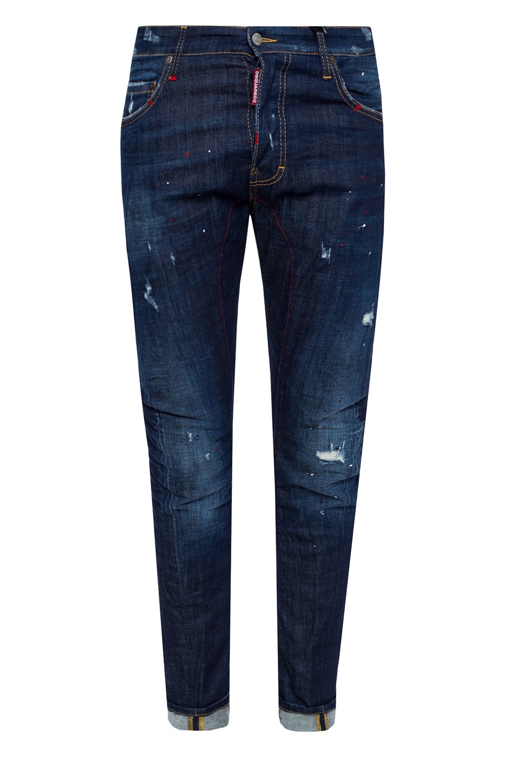 蓝色'Tidy Biker Jean' jeans Dsquared2 - Vitkac 中国